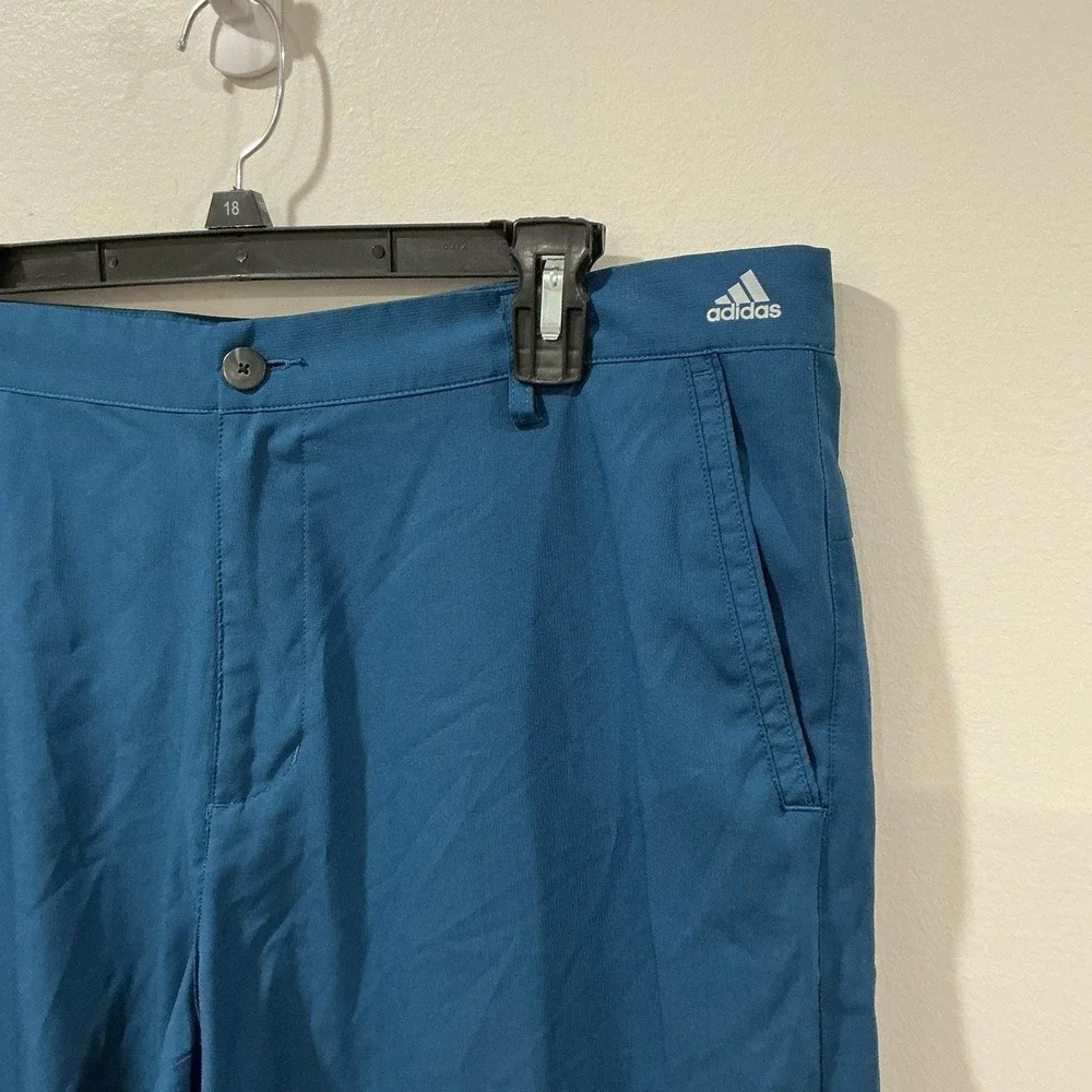 Adidas Adizero Classic Golf Dress Pants 36x30 Blue Casual Pockets‎ Performance